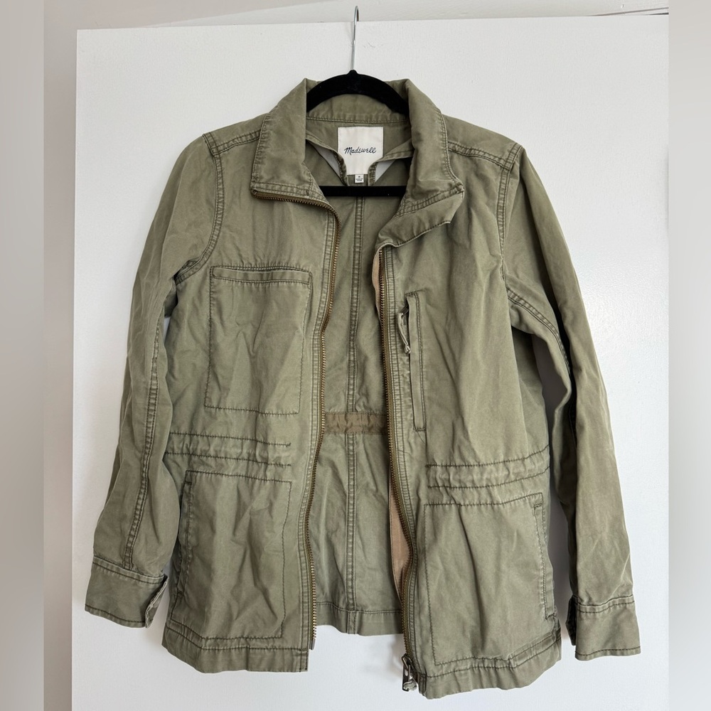 Madewell Khaki Utility Jacket
